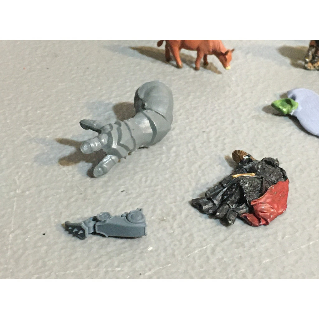 A32596 UNKNOWN MINIATURES RANDOM LOT SOME METAL BEAST WARRIOR FALLEN