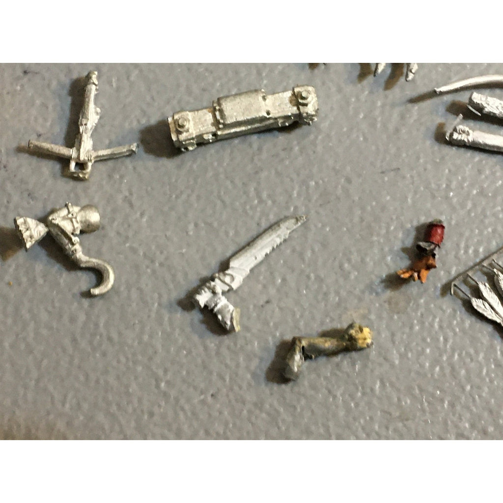 A32540 UNKNOWN MINIATURES ALL METAL BITS & INCOMPLETE LOT FANTASY