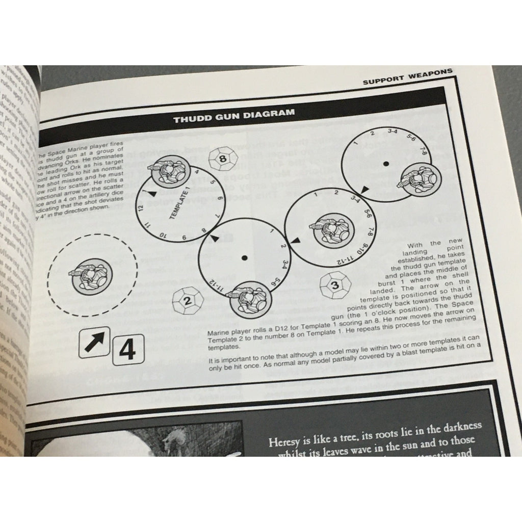 BOOK GAMES WORKSHOP WARHAMMER 40K 1993 WARGEAR 2ND ED SUPPLEMENT SB USED