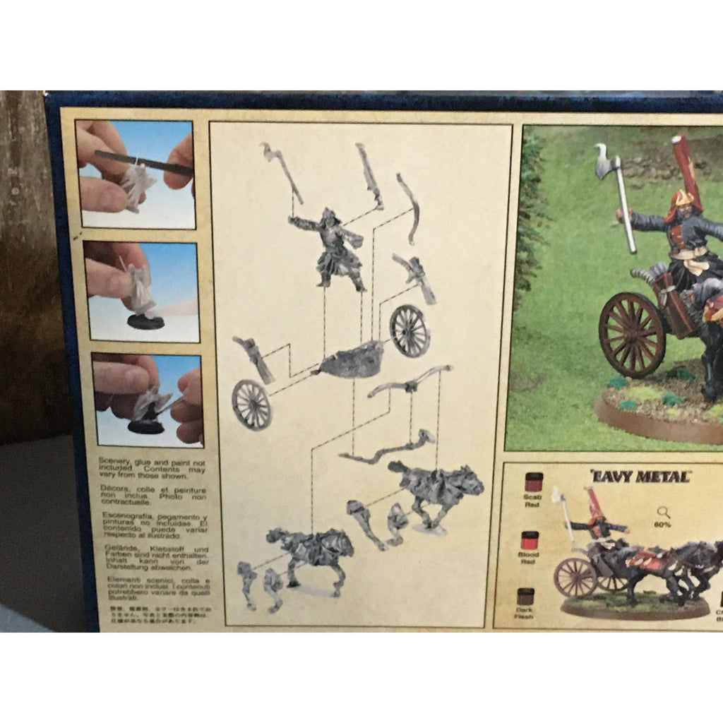 A31287 LOTR LORD OF THE RINGS GW GAMES WORKSHOP KHANDISH CHARIOTEER NIB