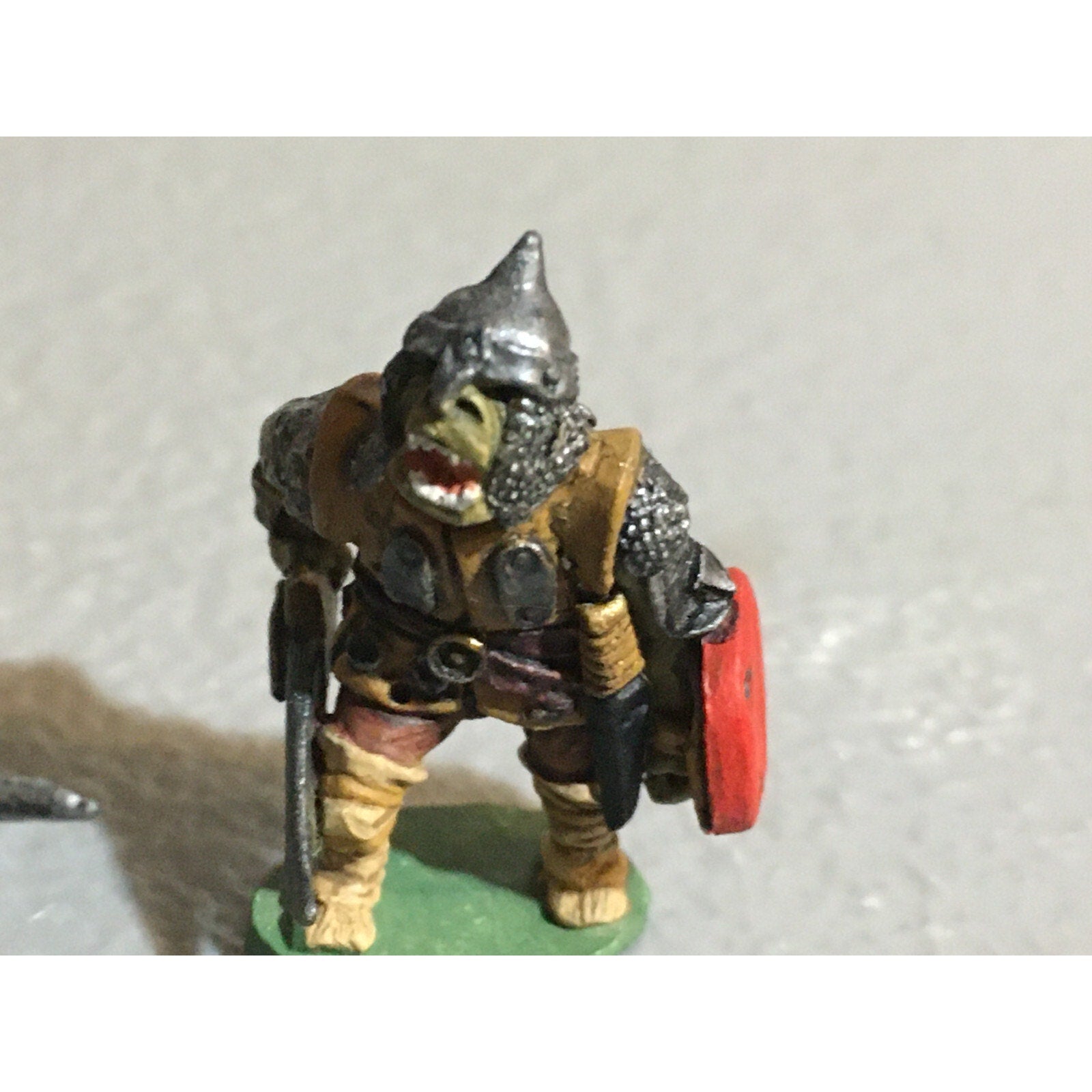 A10085 CITADEL PRE SLOTTA METAL RARE OOP ORC WARRIORS 2 PK WARHAMMER PAINTED