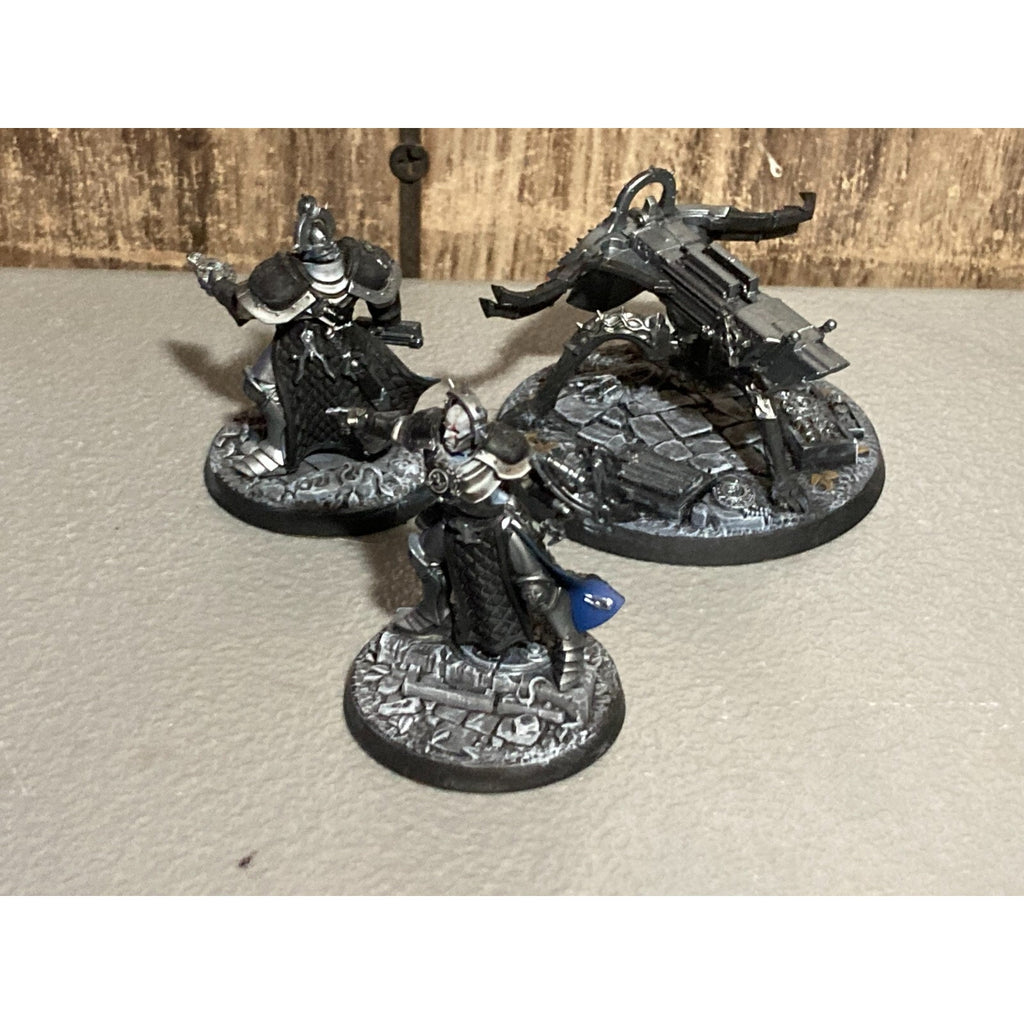 A19280 WARHAMMER AOS SIGMAR STORMCAST CELESTAR BALLISTA & CREW PAINTED BASED