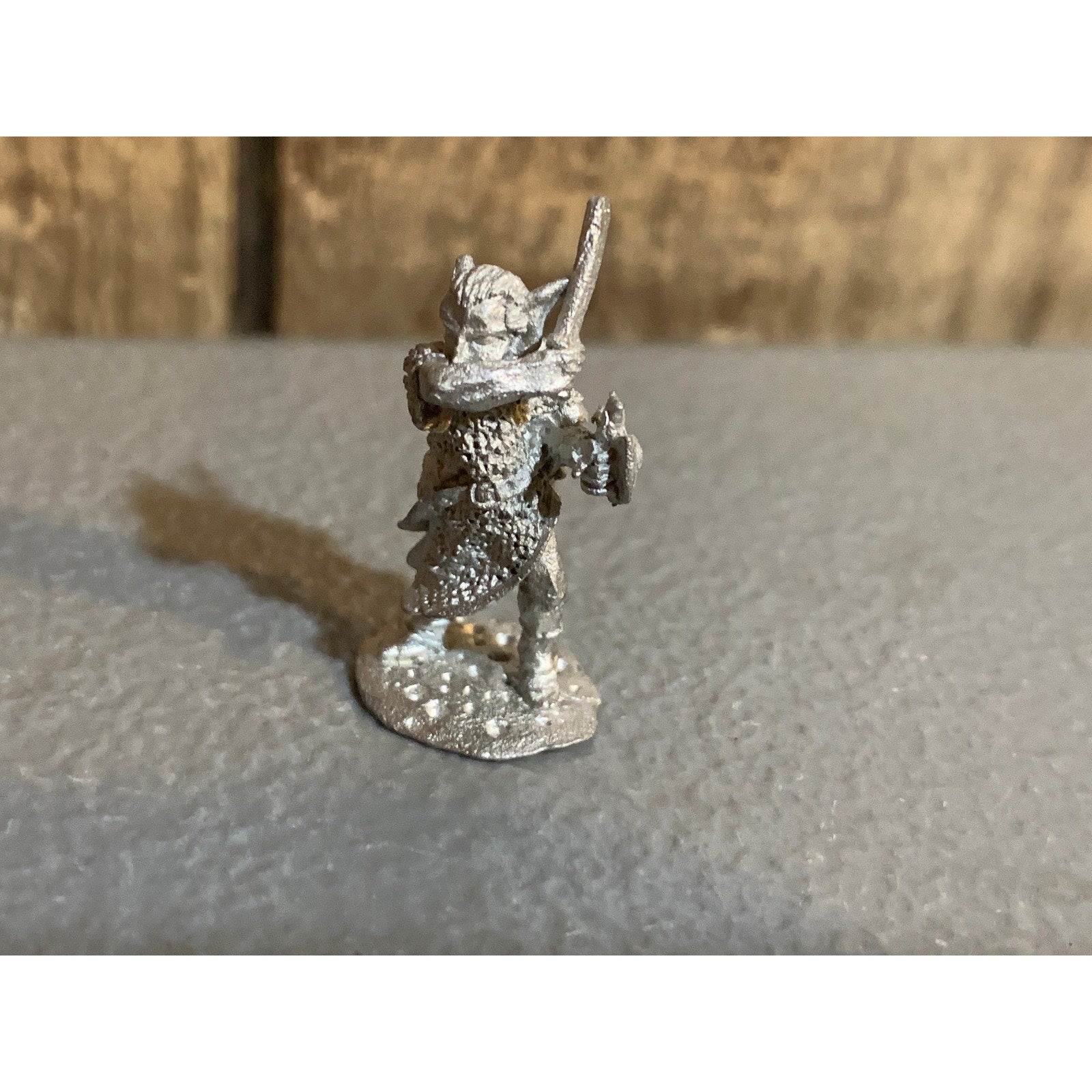 A30697 1ST ED CITADEL WARHAMMER DARK ELF METAL DOSADI WARCHILD ATTACKING W SWORD