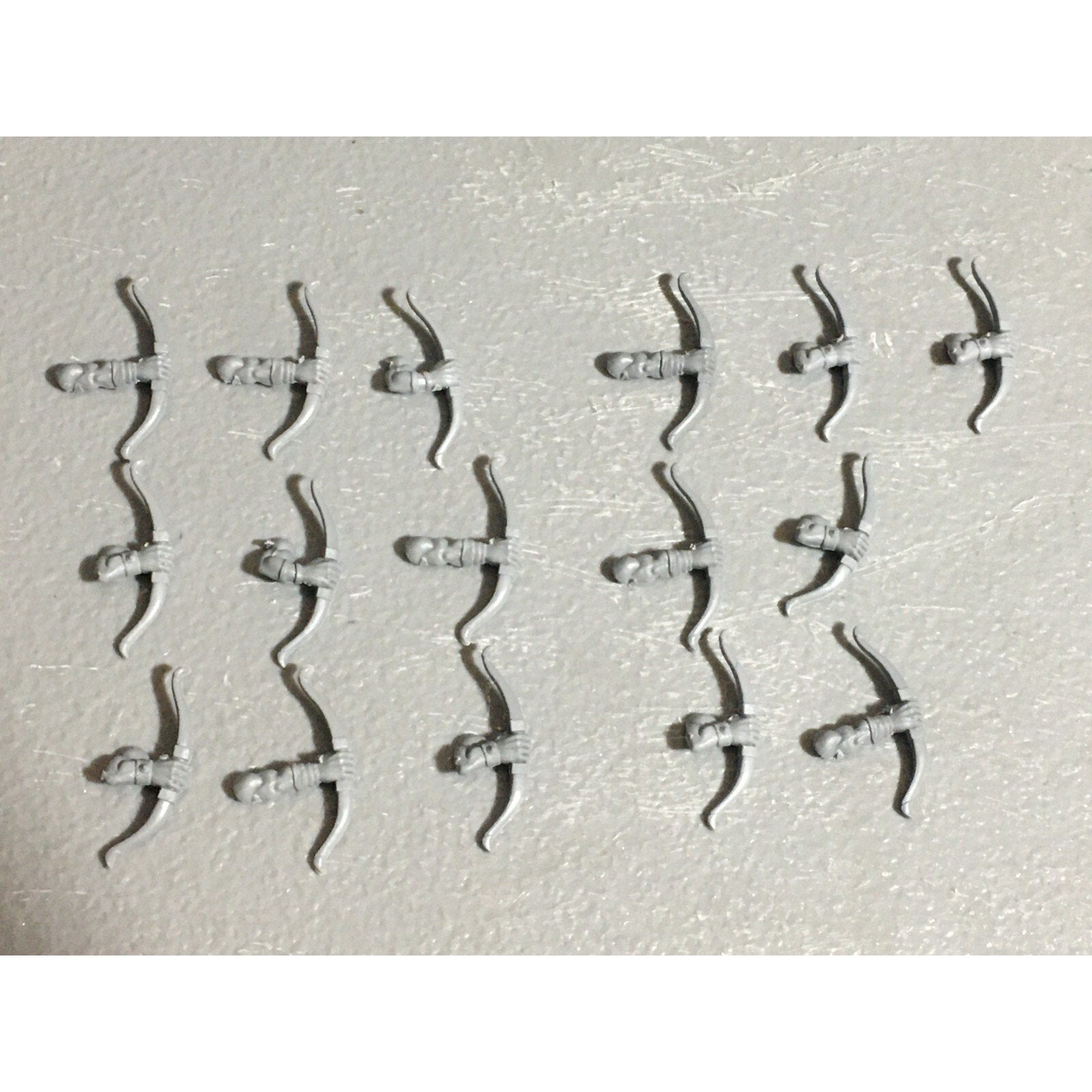 A22633 WARHAMMER FANTASY ORCS & GOBLINS BITS LOT GOBLIN ARCHER BOWS GW OLD WORLD