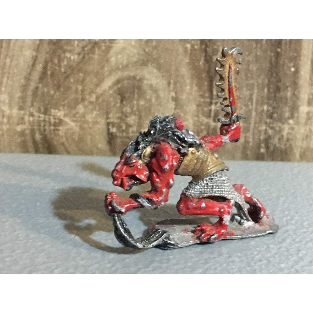 A29773 RAL PARTHA METAL ARMORED BALROG NO WINGS TABLETOP FANTASY WARGAMES