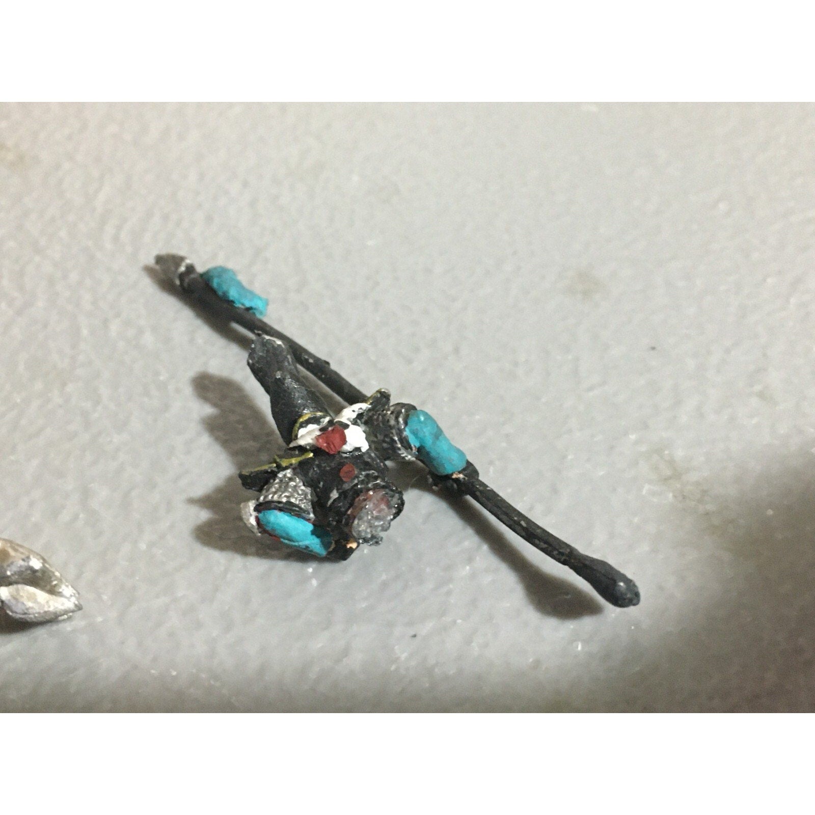 A20377 WARHAMMER FANTASY DARK ELVES METAL COLD ONE KNIGHT NO SHIELD