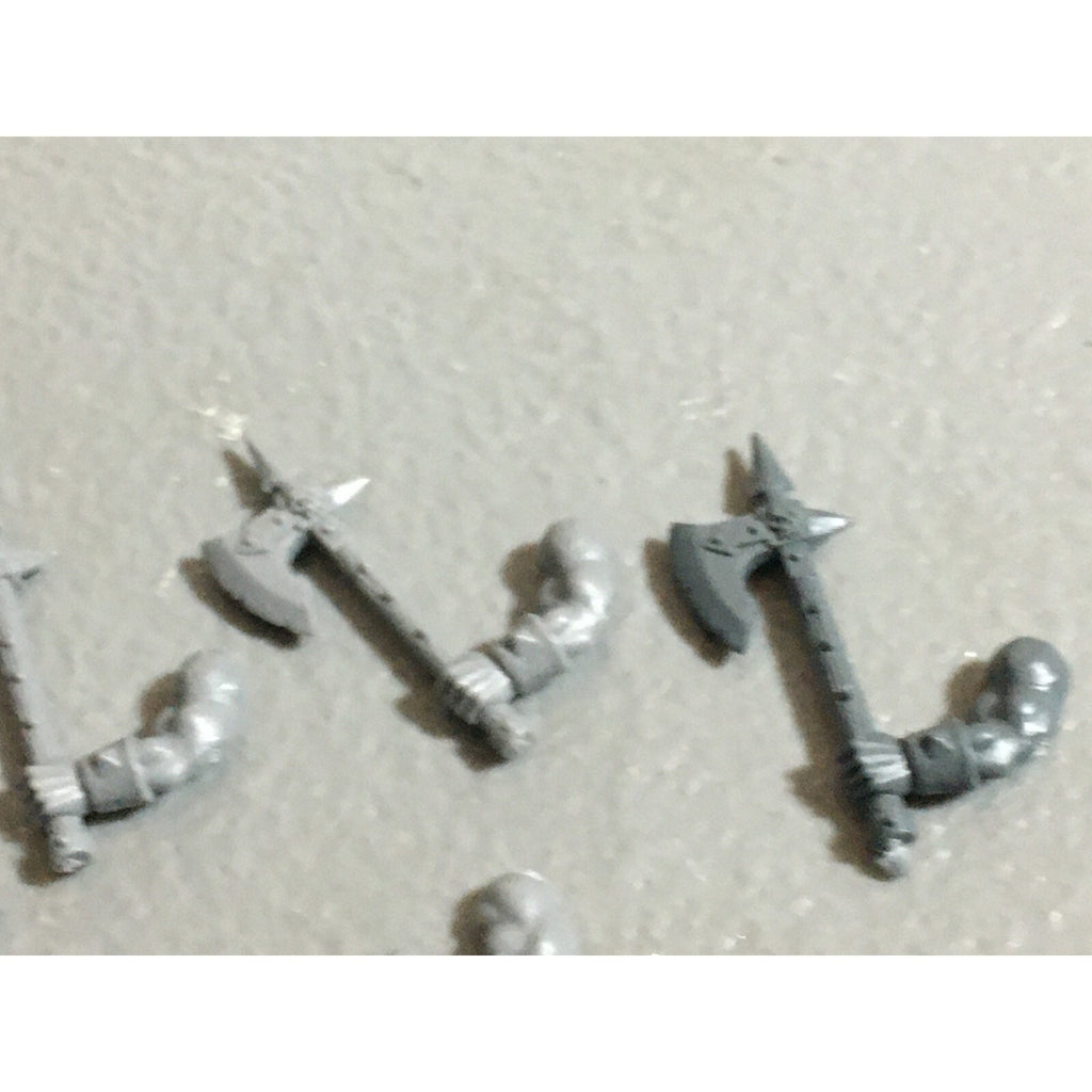 A22181 WARHAMMER FANTASY CHAOS MORTALS BITS LOT MIXED MARAUDER COMMAND & ARMS GW