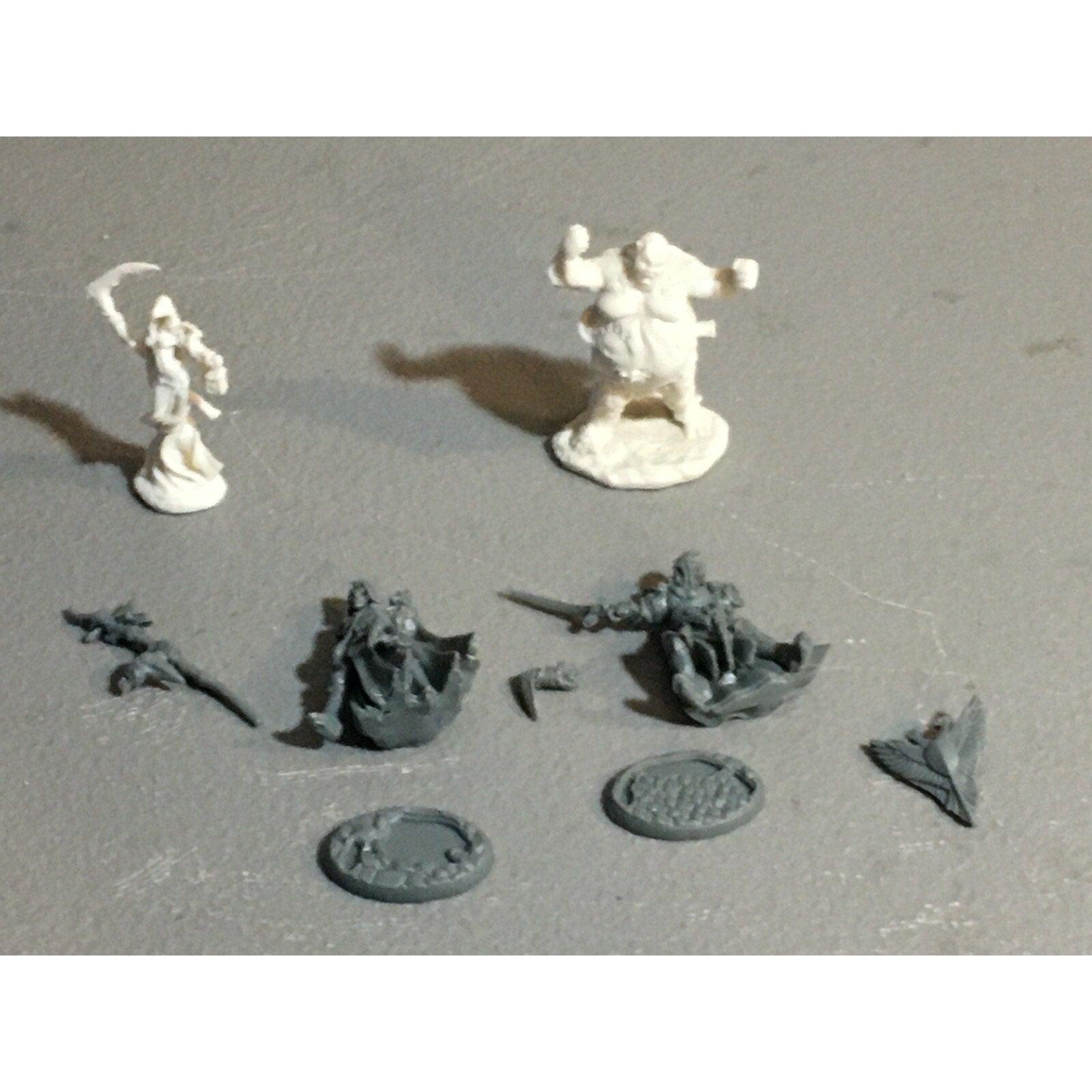 A6727 REAPER MINIATURES FEMALE WRAITH GRIM FLESH GOLEM & HERO CHARACTE ...