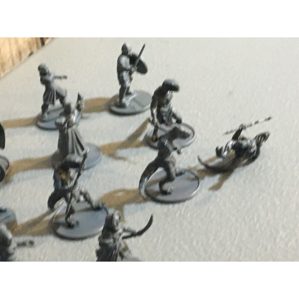 A30070 WARLORD GAMES UNKNOWN MIXED LOT SOLDIERS TOWNSFOLK LIZARDMEN INCOMPLETE