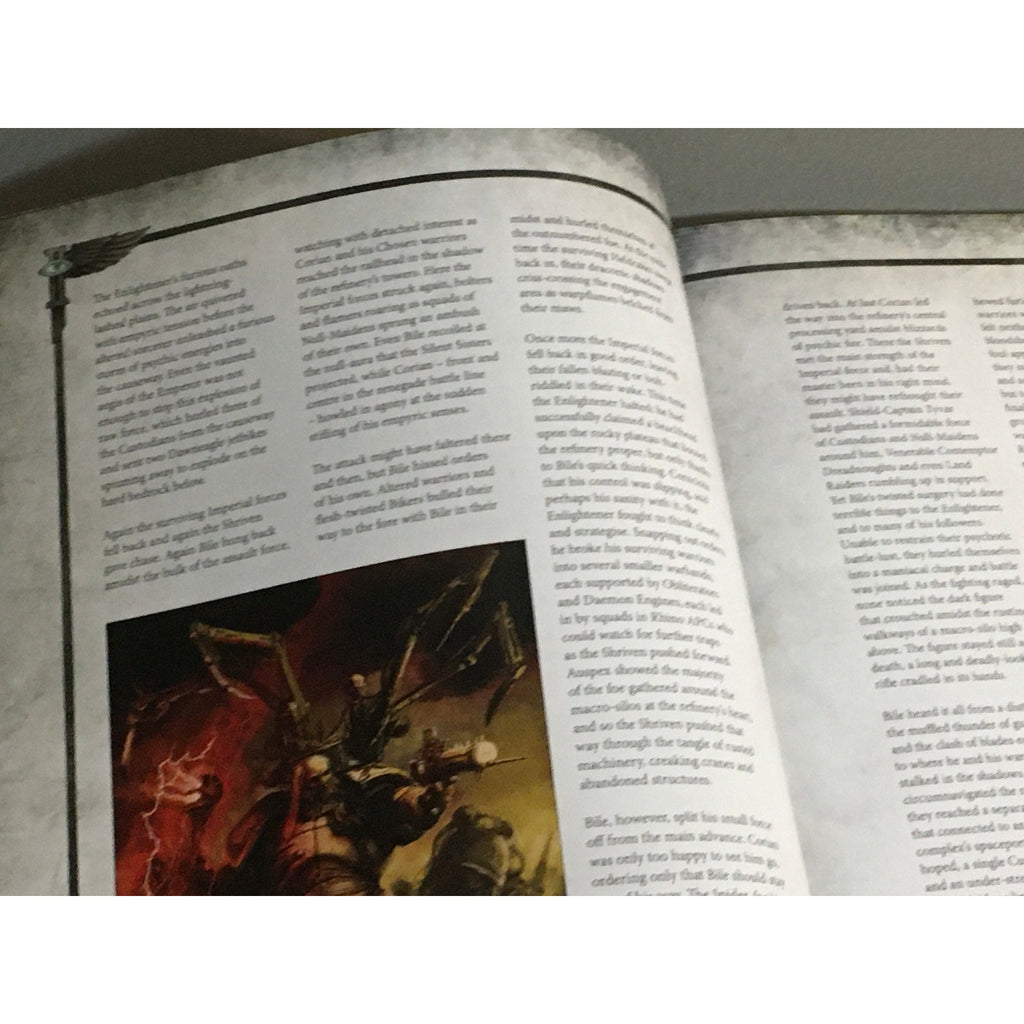 BOOK WARHAMMER 40K PSYCHIC AWAKENING WAR OF THE SPIDER USED HB HARDBACK