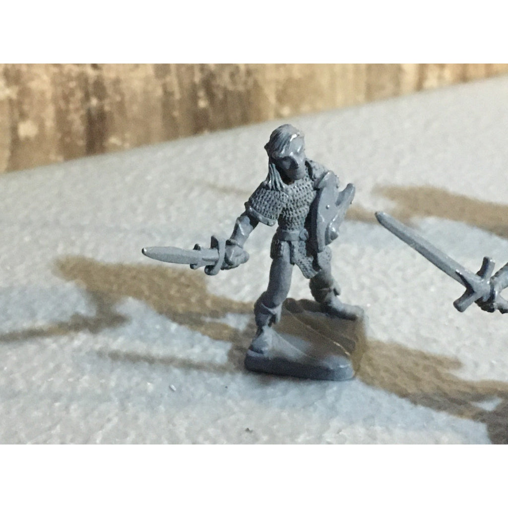 A32624 RAL PARTHA MINIATURES METAL 3 PK WARRIORS FIGHTERS HUMAN D&D