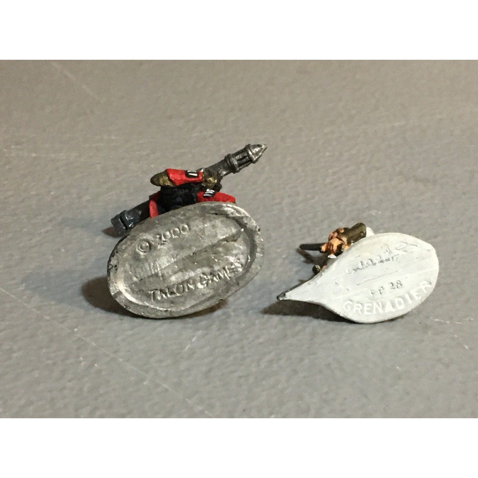 A10263 METAL MINIATURES FANTASY WARRIOR + SCI-FI SAMURAI W ROCKET LAUNCHER