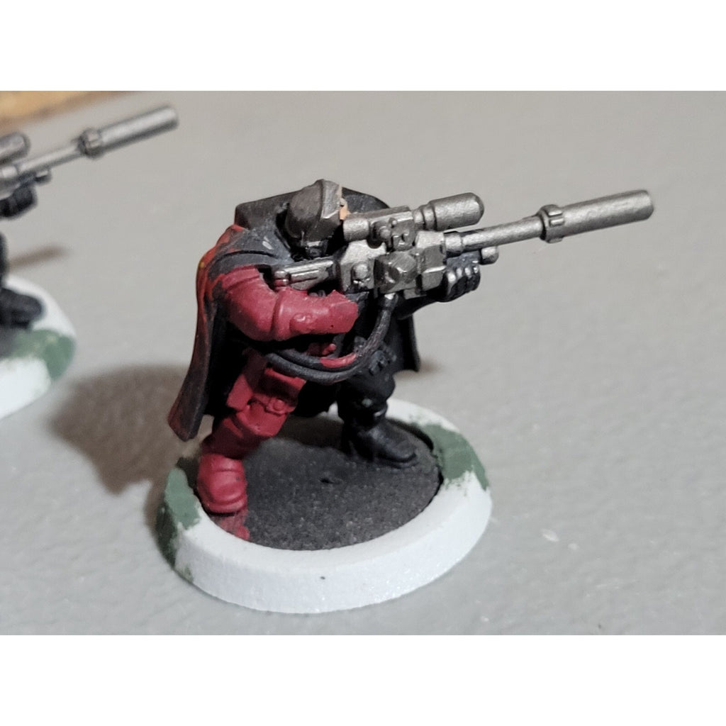 A18680 WARHAMMER 40K SPACE MARINES SCOUT SNIPER 5 PK CAMO