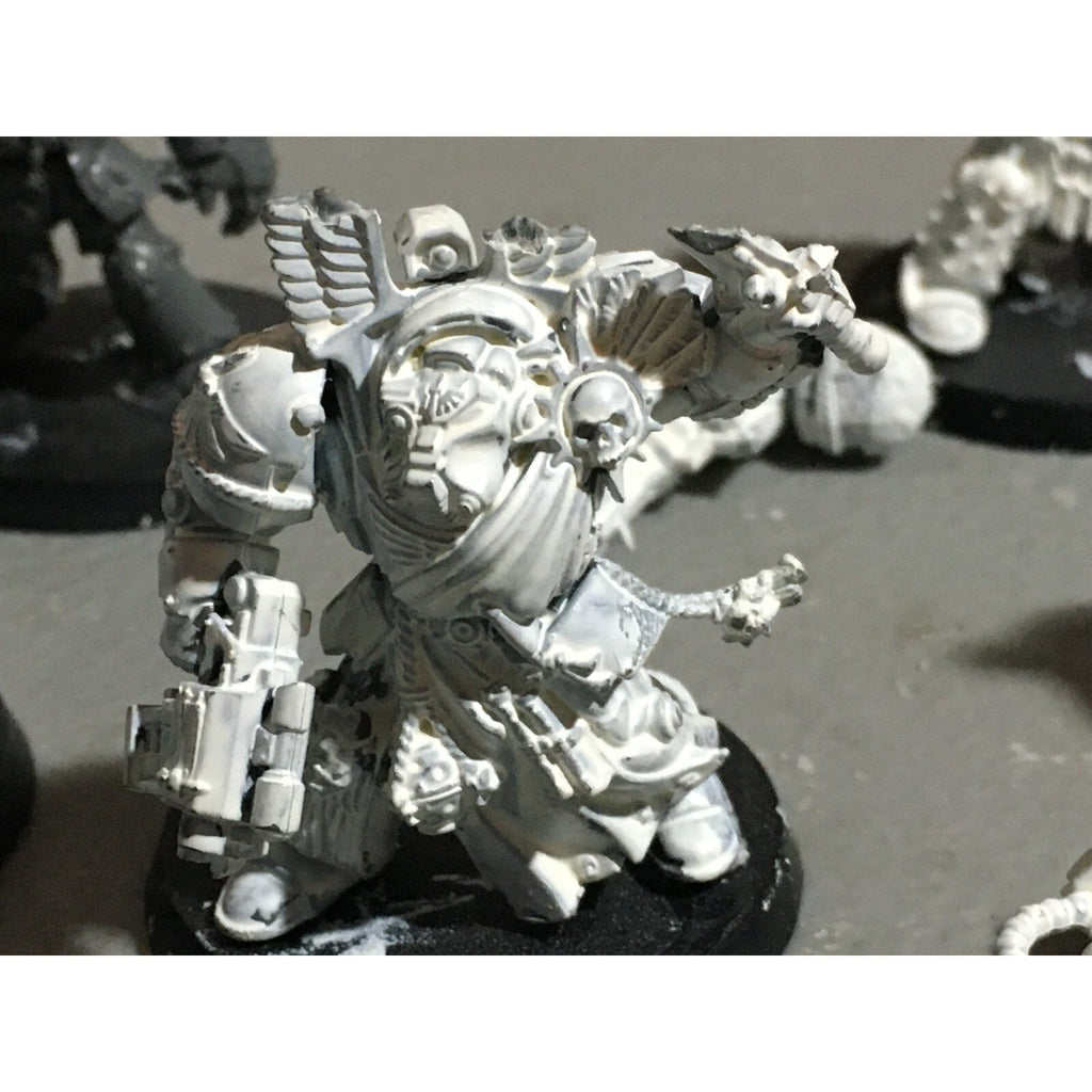 A22411 WARHAMMER 40K SPACE MARINES DARK ANGELS DEATHWING TERMINATORS BROKE SERGT