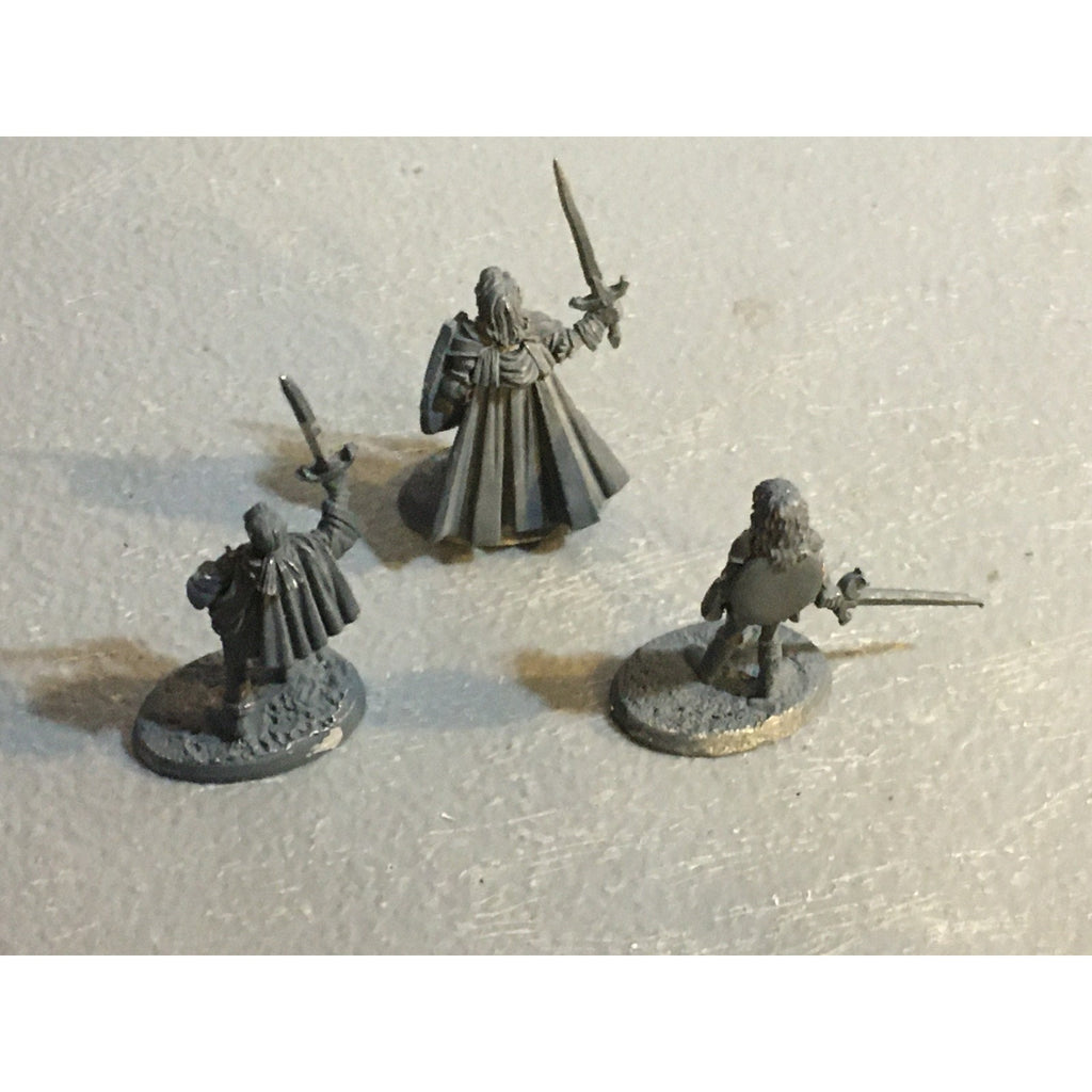 A32613 RAL PARTHA MINIATURES METAL 3 PK PALADIN KNIGHT FIGHTER D&D