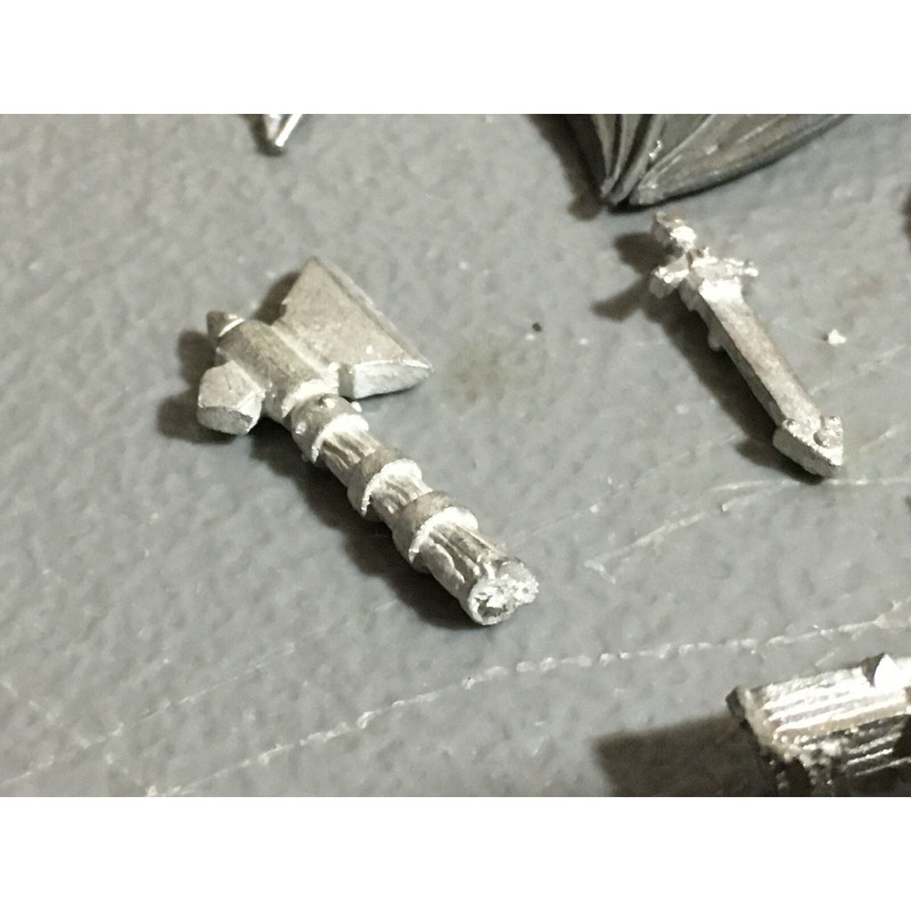 A22409 WARHAMMER FANTASY MIXED METAL BITS LOT HORNS WINGS GAMES WORKSHOP GW