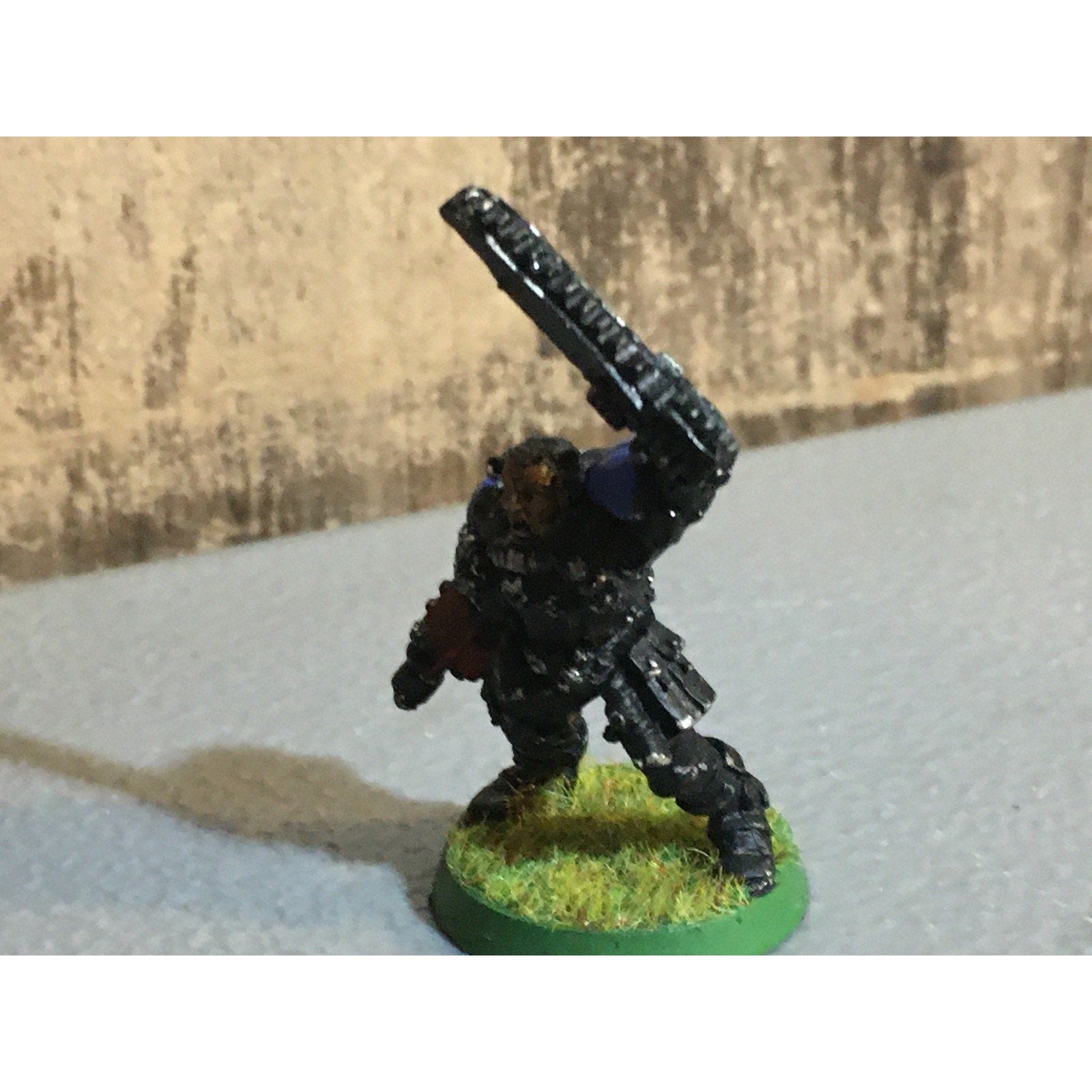 A33825 WARHAMMER 40K SPACE MARINES METAL SCOUT SERGEANT GW
