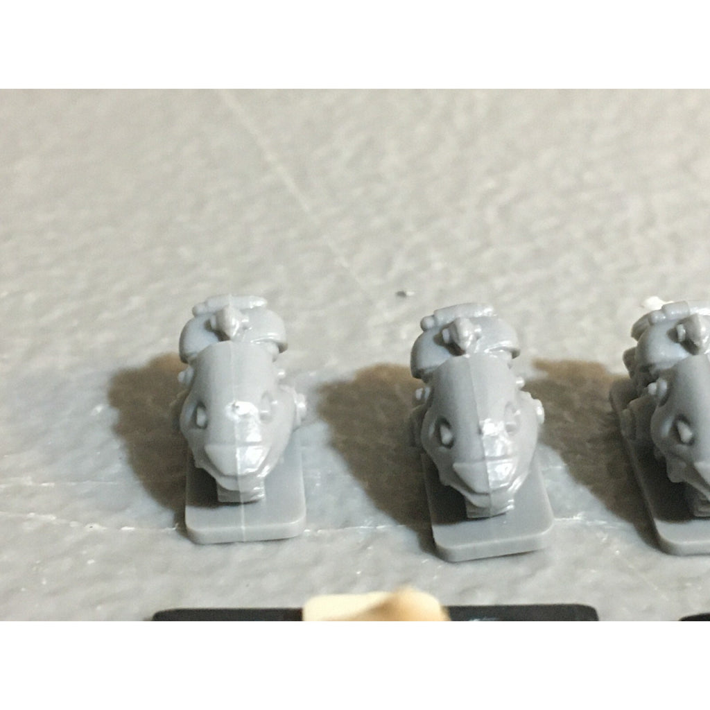 A16248 EPIC WARHAMMER 40K SPACE MARINES MOLE MORTARS 3PK + BIKES 6 PC GW