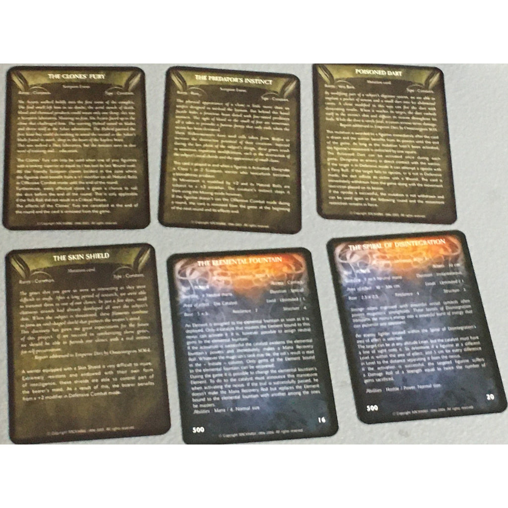 A32712 RACKHAM CONFRONTATION 104 COUNT CARDS LOT TABLETOP