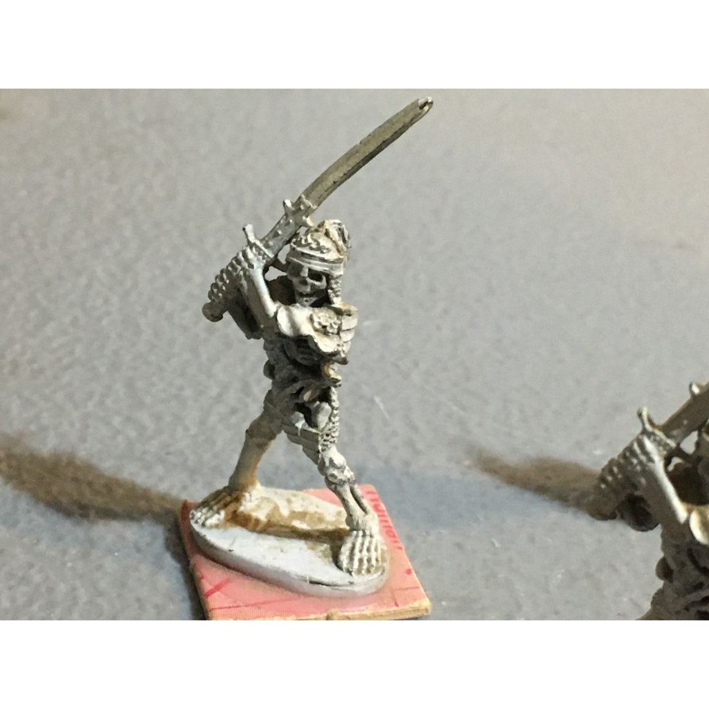 A32384 RAL PARTHA METAL MINIATURES SKELETON WARRIOR KNIGHT 3 PK TABLETOP WAR