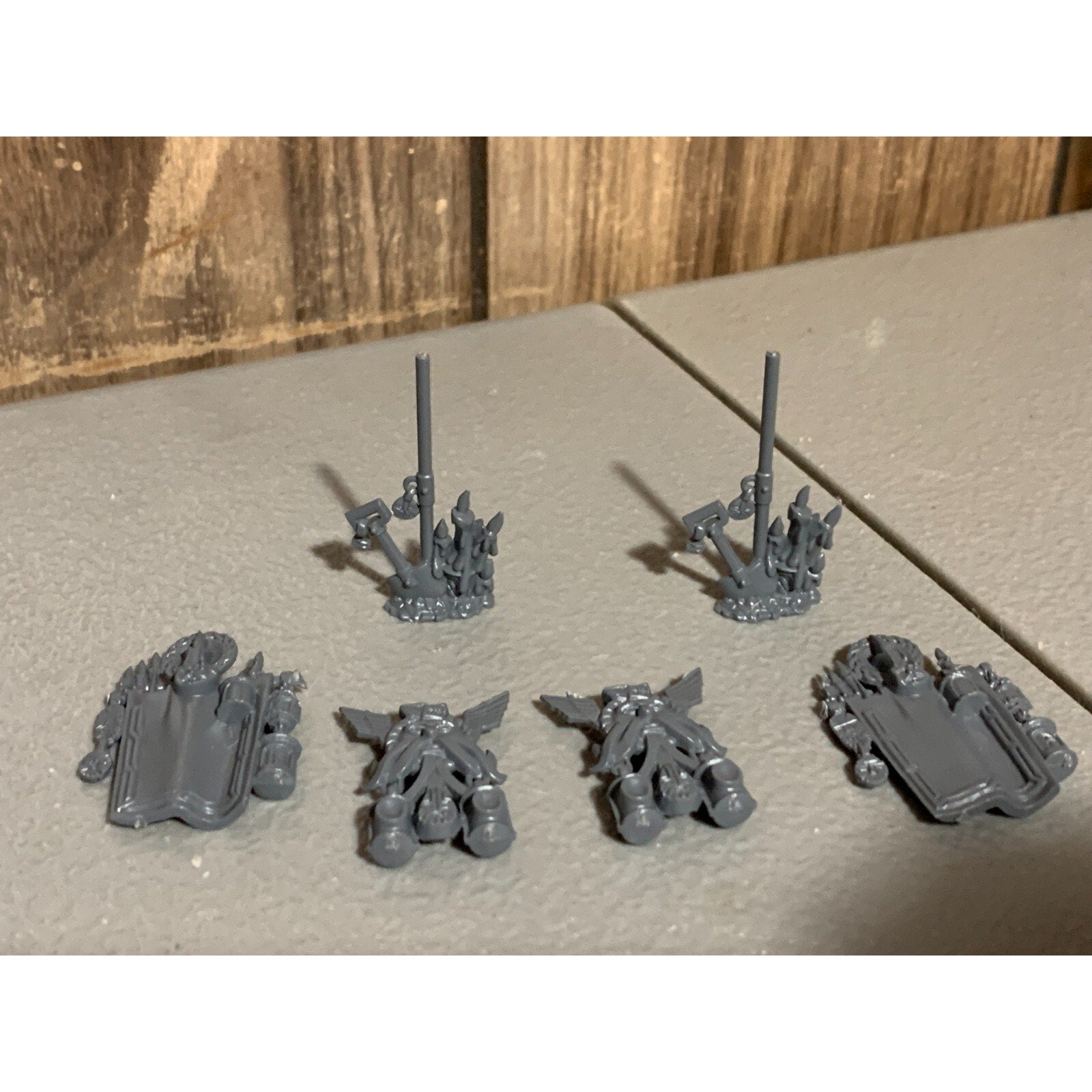 A16702 WARHAMMER AOS FANTASY DWARFS DWARVES BANNERS STANDARDS BITS LOT