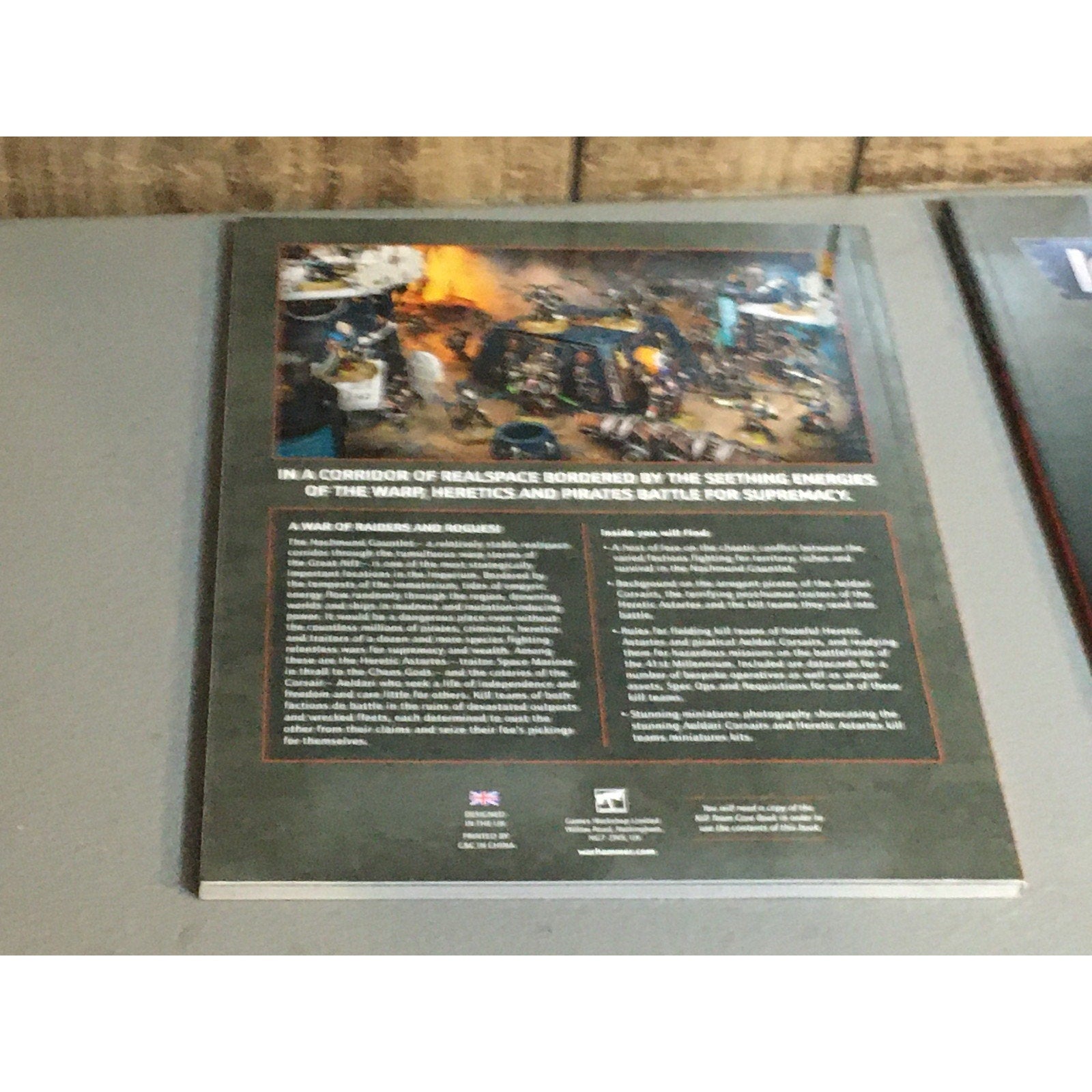 BOOK WARHAMMER 40K KILL TEAM NACHMUND & CHALNATH SOFTBACK SB USED GW