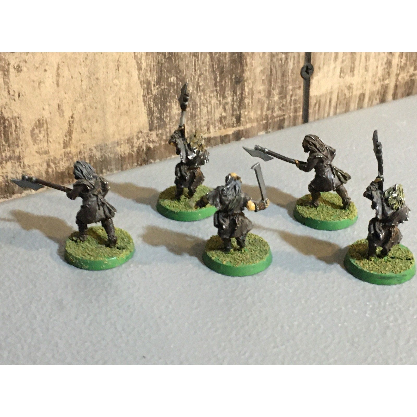 A30103 LOTR LORD OF THE RINGS GAMES WORKSHOP METAL WILDMEN OF DUNLAND 5 PK