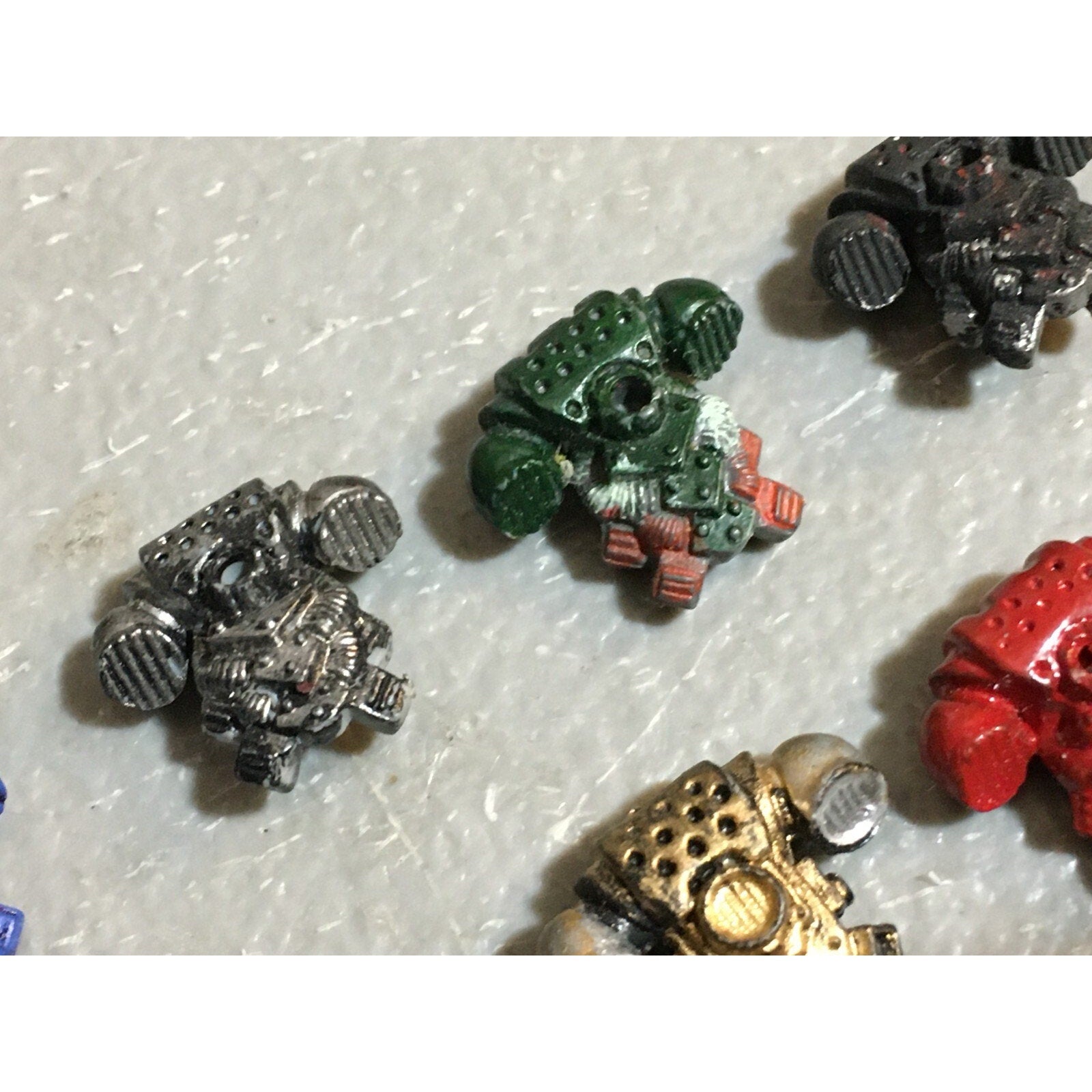 A23260 WARHAMMER 40K SPACE MARINES ROGUE TRADER BITS LOT BACKPACKS SOME CLOGD GW