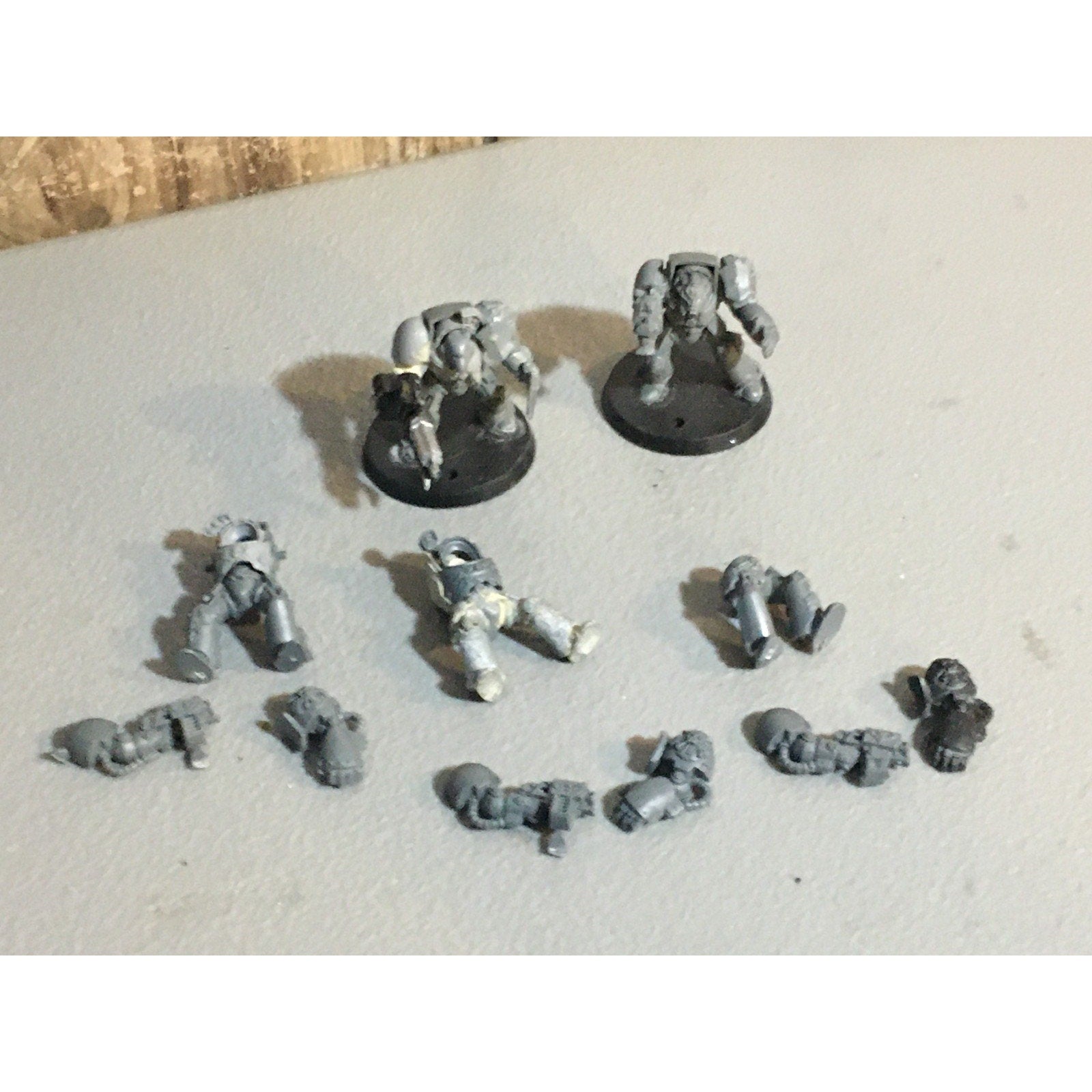 A29087 WARHAMMER 40K SPACE MARINES TERMINATORS INCOMPLETE LOT GW