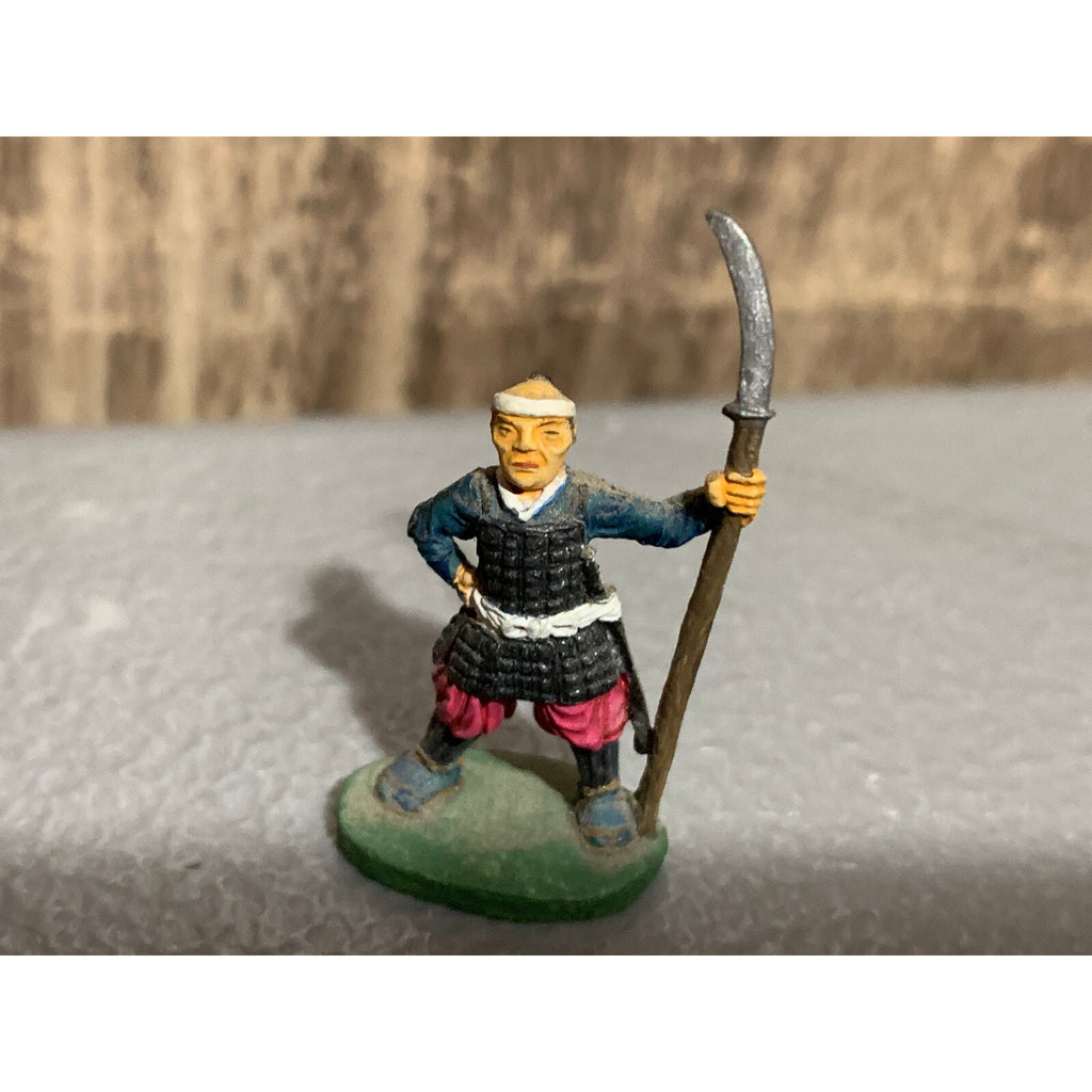 A10011 RAL PARTHA METAL OOP ASHIGARU W NAGINATA PAINTED