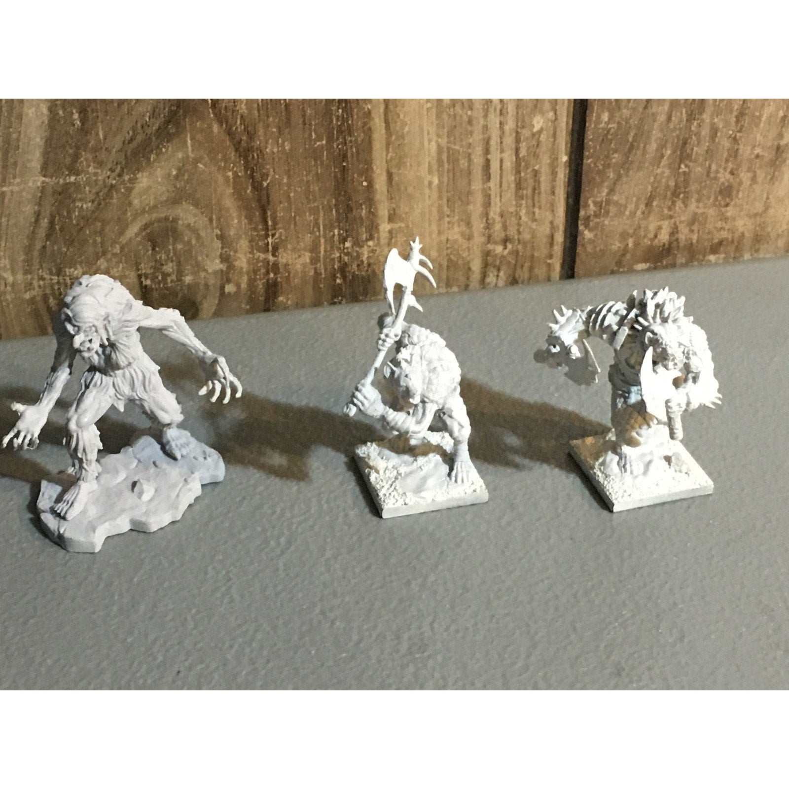 A30882 DUNGEONS & DRAGONS D&D NOLZUR'S MARVELOUS MINIS GNOLLS & FEMALE ICE TROLL