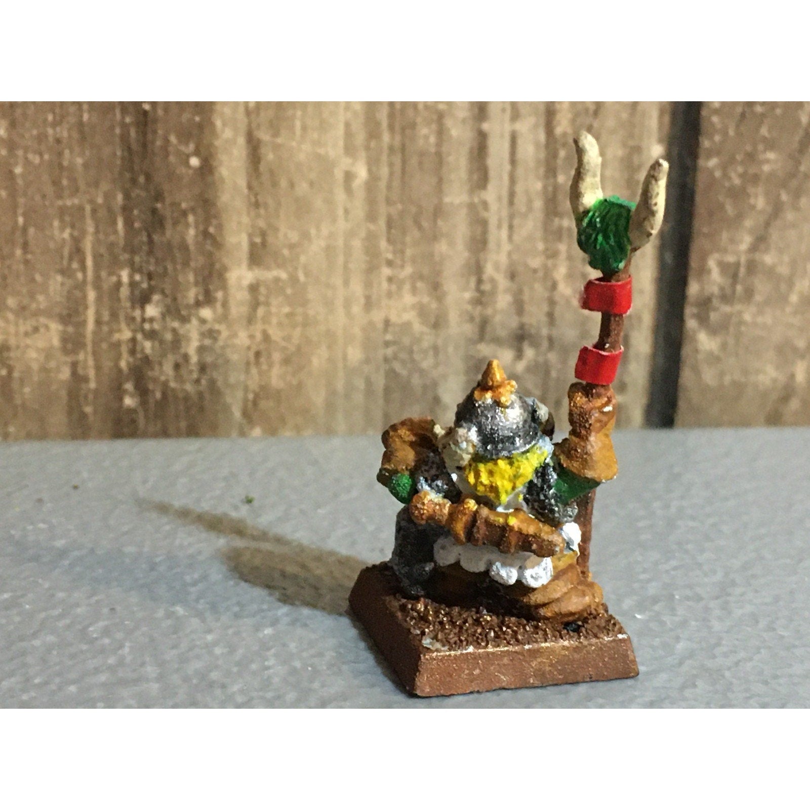 A30726 WARHAMMER AOS FANTASY MARAUDER DWARFS METAL COMMAND STANDARD BUGMAN GW