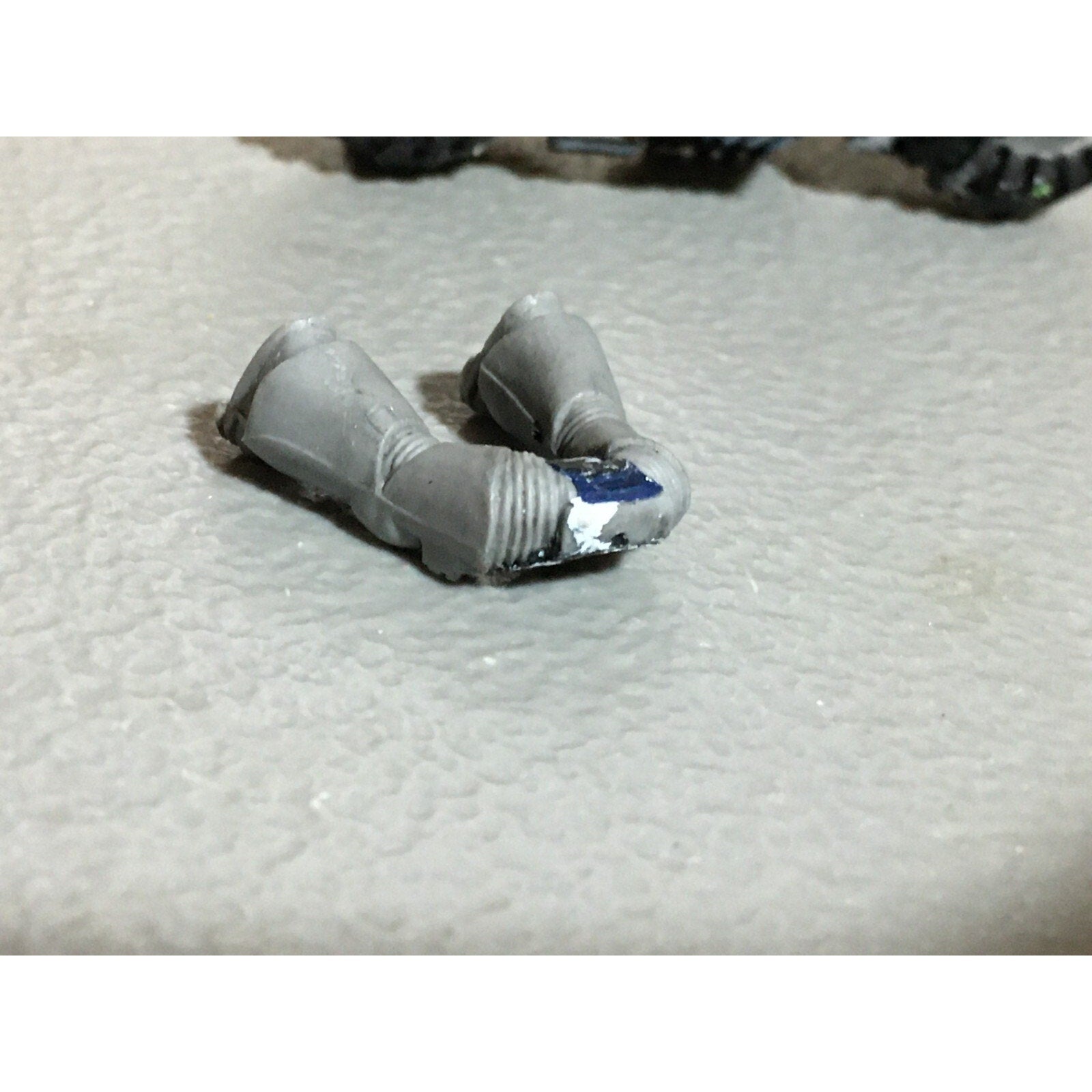 A20736 WARHAMMER 40K METAL SPACE MARINES METAL CAPTAIN ON BIKE OOP BIKER