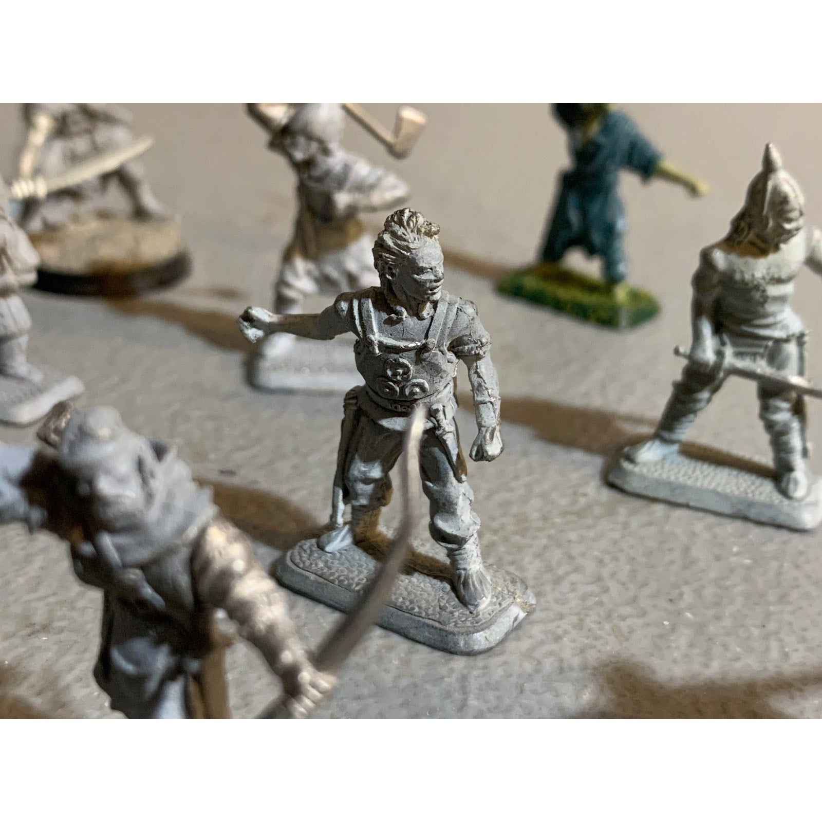 A30369 MITHRIL MINIATURES MIDDLE LOTR LORD RING METAL M SERIES LOT DWARF ORC MEN