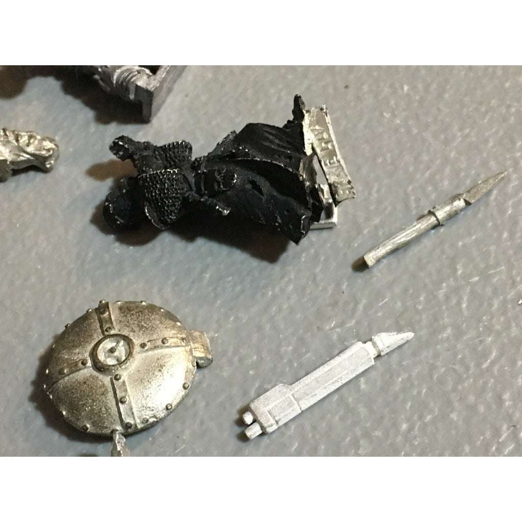 A23523 WARHAMMER FANTASY 40K BITS LOT INCOMPLETE STANDARD RIDER BANNER ELVES