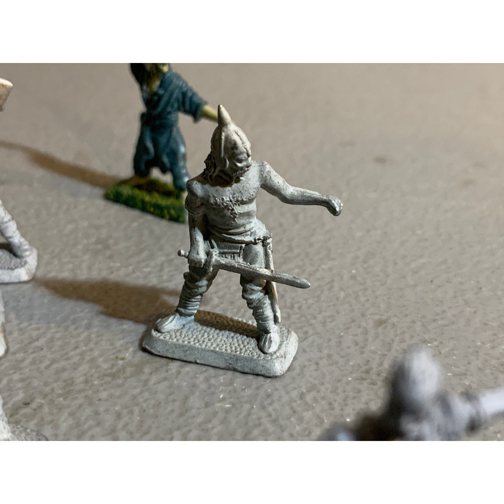 A30369 MITHRIL MINIATURES MIDDLE LOTR LORD RING METAL M SERIES LOT DWARF ORC MEN