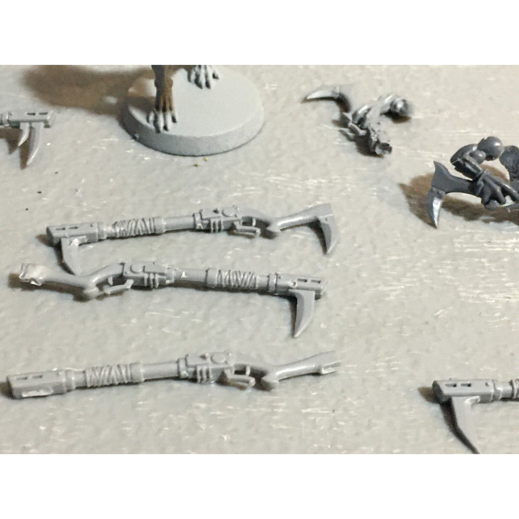 A23027 WARHAMMER 40K TAU EMPIRE BITS LOT KROOT GUNS HEADS GAMES WORKSHOP GW