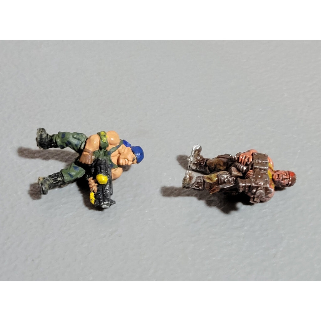 A19071 WARHAMMER 40K IMPERIAL GUARD ASTRA OOP METAL CATACHAN 2 PK
