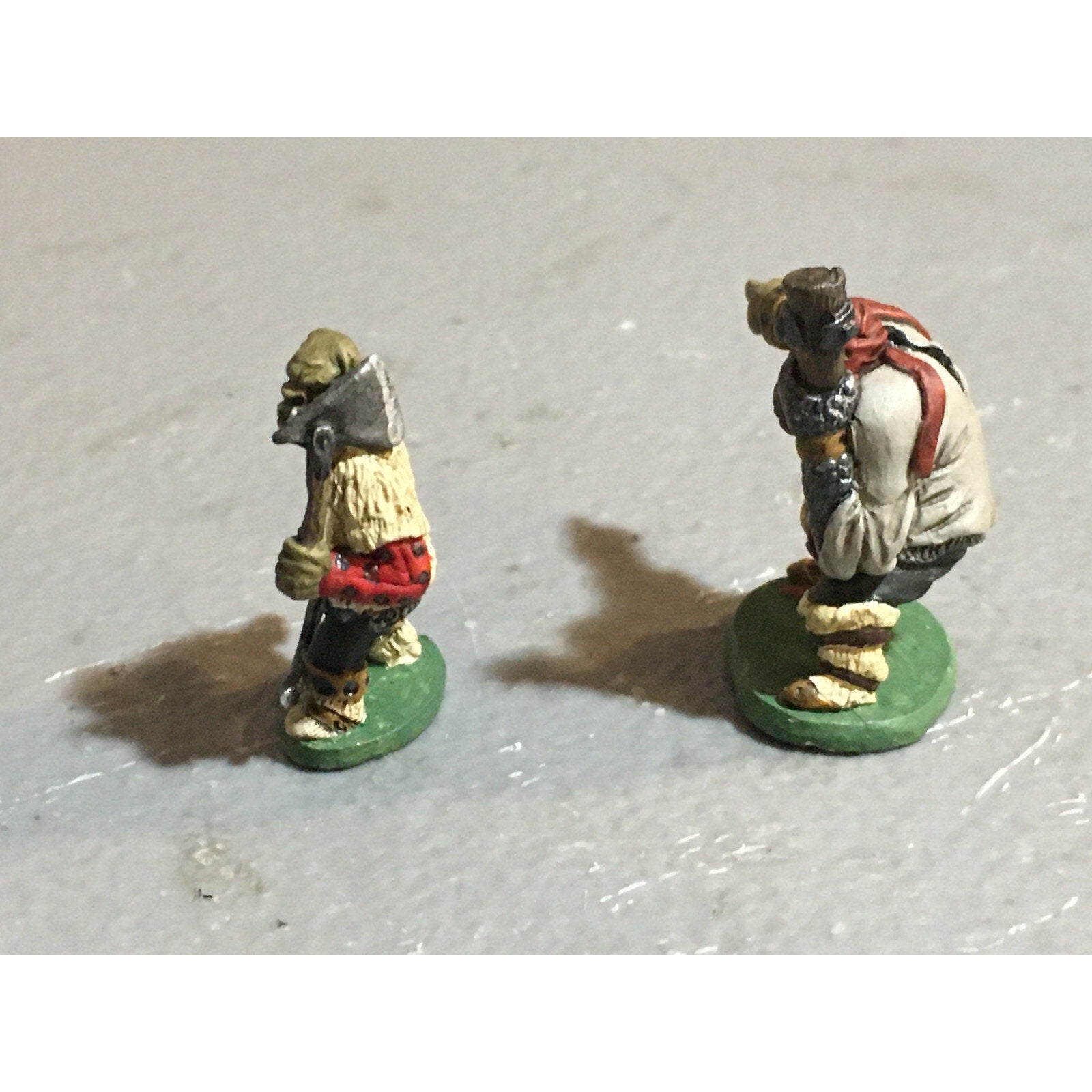 A10081 CITADEL PRE SLOTTA METAL RARE OOP ORC WARRIORS 2 PK WARHAMMER PAINTED
