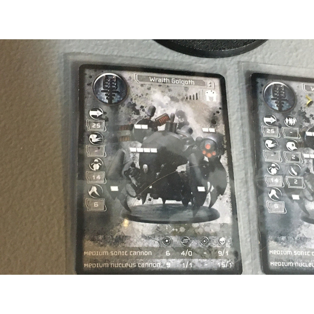 A33504 RACKHAM AT-43 THERIAN WRAITH GOLGOTH MINIATURE W CARDS
