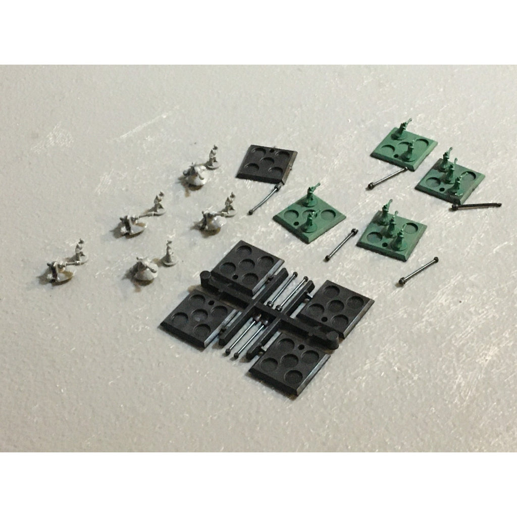A25179 WARHAMMER 40K EPIC ELDAR CRAFTWORLDS 10 PC RANGERS + 5 ARTILLERY STANDS