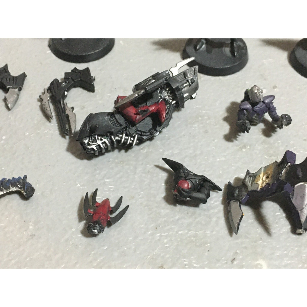A20398 WARHAMMER 40K DRUKHARI DARK ELDAR INCOMPLETE KABALITE WARRIORS JETBIKE