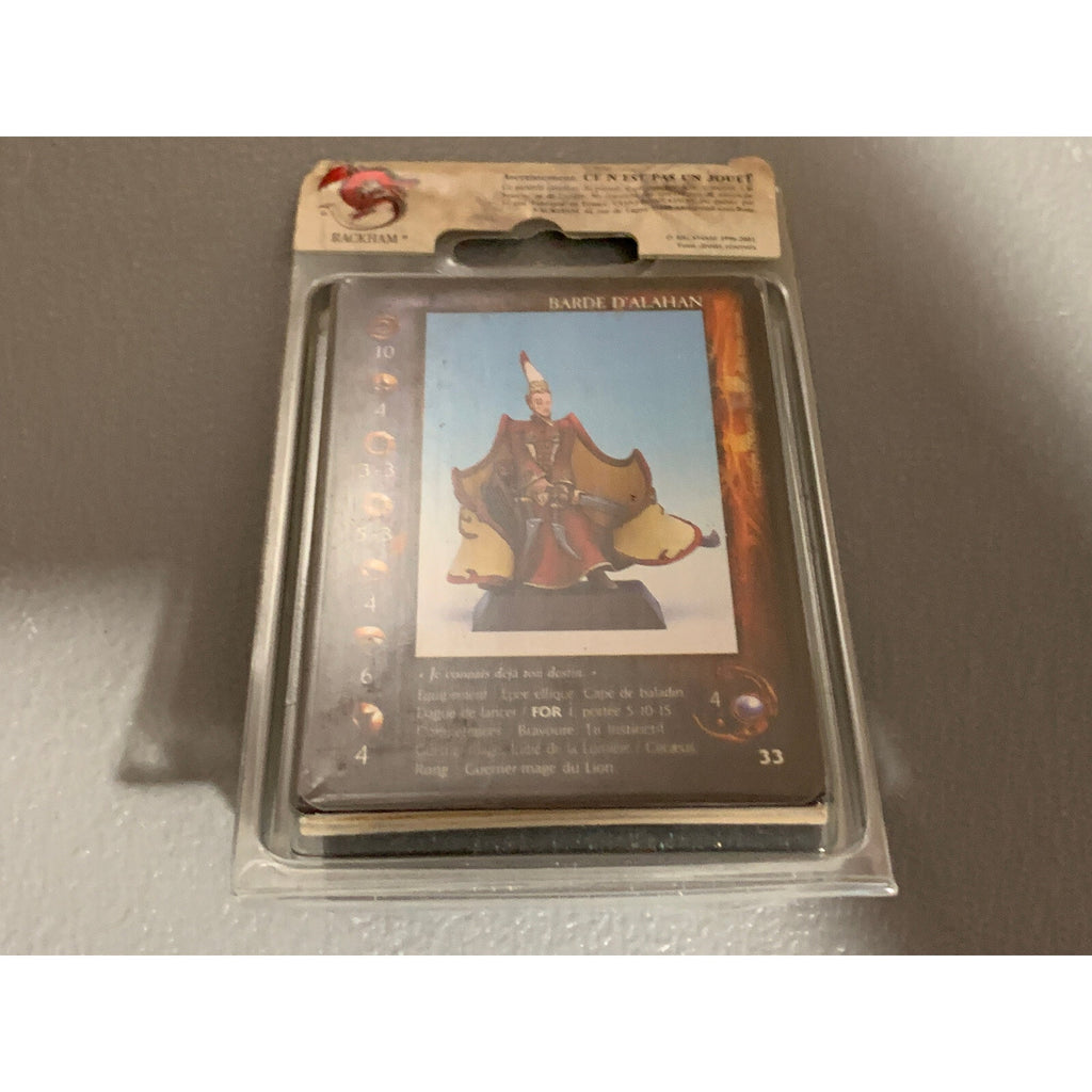 A10428 RACKHAM CONFRONTATION METAL OOP NIB BARD OF ALAHAN NEW SEALED