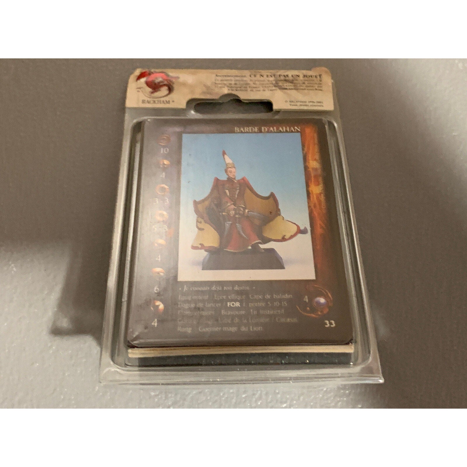 A10428 RACKHAM CONFRONTATION METAL OOP NIB BARD OF ALAHAN NEW SEALED