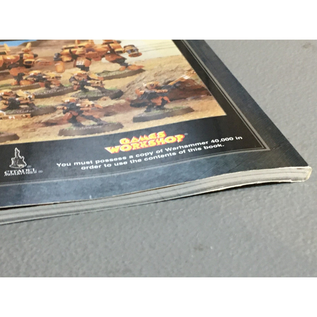 BOOK GAMES WORKSHOP WARHAMMER 40K TAU EMPIRE 4TH ED SB USED