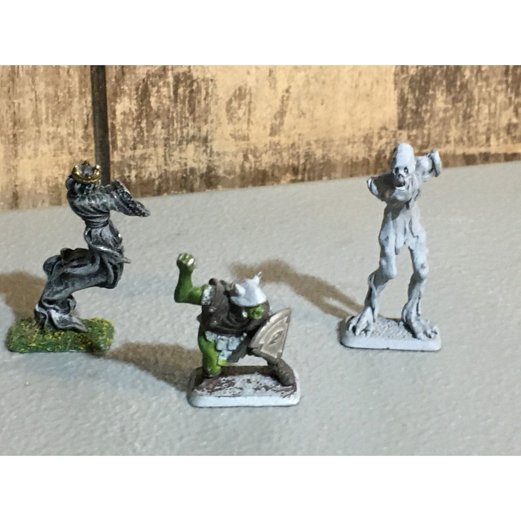 A32496 MITHRIL MINIATURES MIDDLE LOTR LORD RING METAL INCOMPLETE LOT ORC+ EVIL