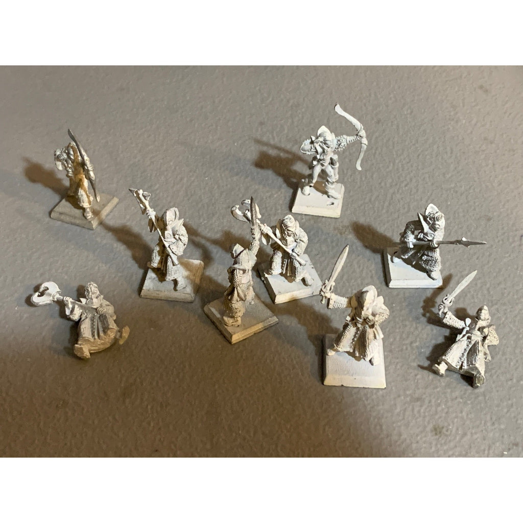 A30355 RAL PARTHA IRON WINDS METAL ELVES LOT ELF ARCHER SWORD BOWMAN SWORDSMAN