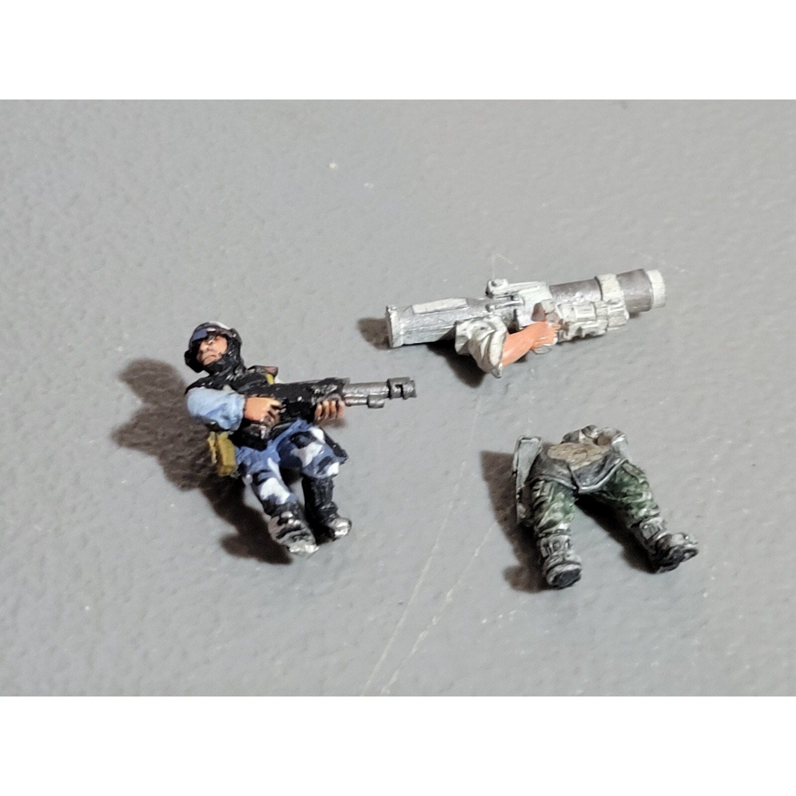 A19072 WARHAMMER 40K IMPERIAL GUARD ASTRA OOP METAL BITS LOT