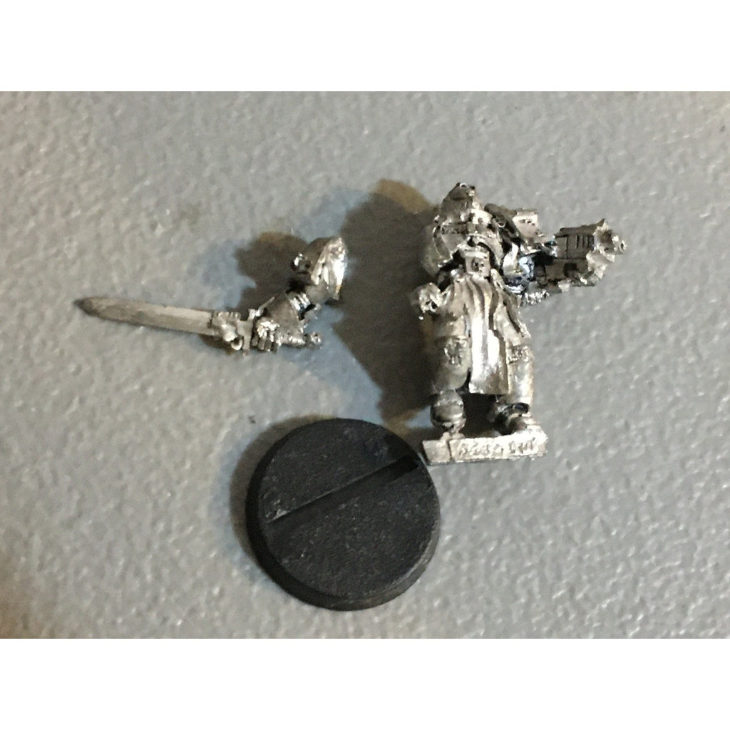 A33835 WARHAMMER 40K SPACE MARINES GREY KNIGHTS METAL JUSTICAR NO BACKPACK GW