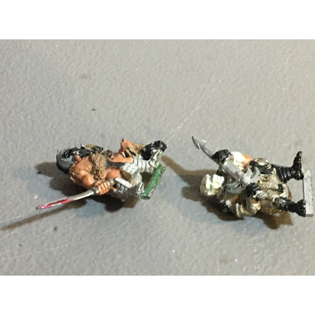A29788 HHG HEARTBREAKER MINIATURES METAL BARBARIAN 2 PK